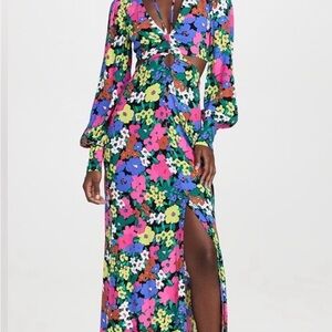 AFRM Dialli Cutout Long Sleeve
Maxi Dress M